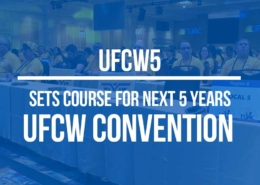 UFCW convention banner