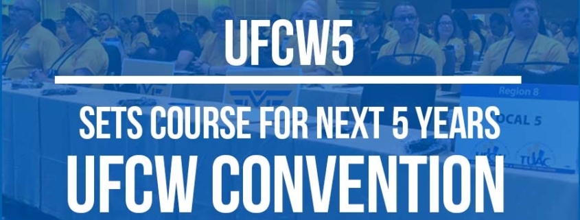 UFCW convention banner