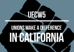 Unions make a difference in California banner