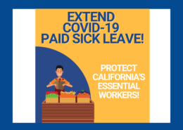 call to extend COVID-19 paid sick leave banner