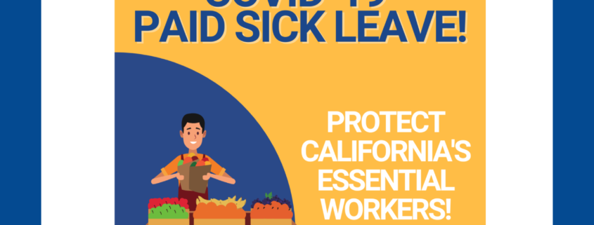 call to extend COVID-19 paid sick leave banner