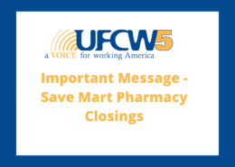 UFCW5 important message banner