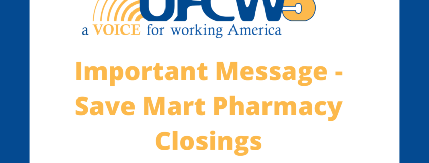 UFCW5 important message banner