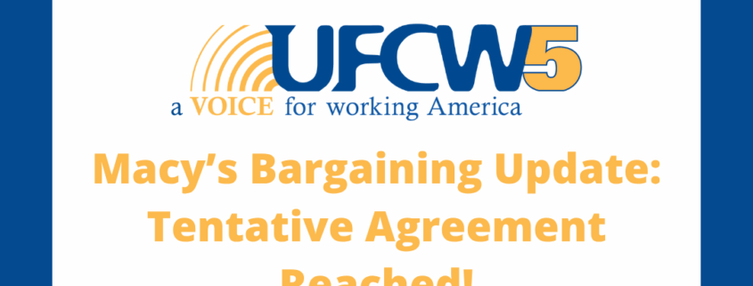 macys Bargain Update