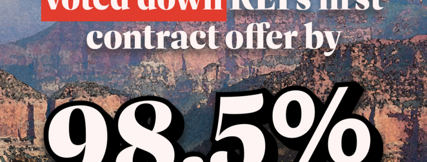 REI Co-op, UFCW and RWDSU Issue Joint Statement on Results of Contract Vote