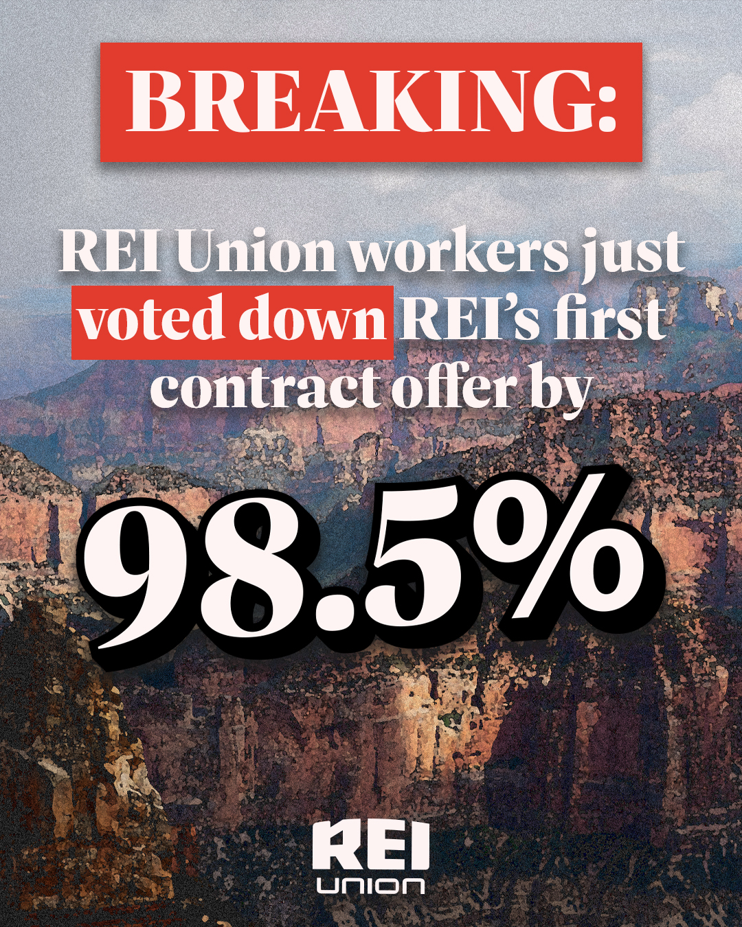 REI Co-op, UFCW and RWDSU Issue Joint Statement on Results of Contract Vote