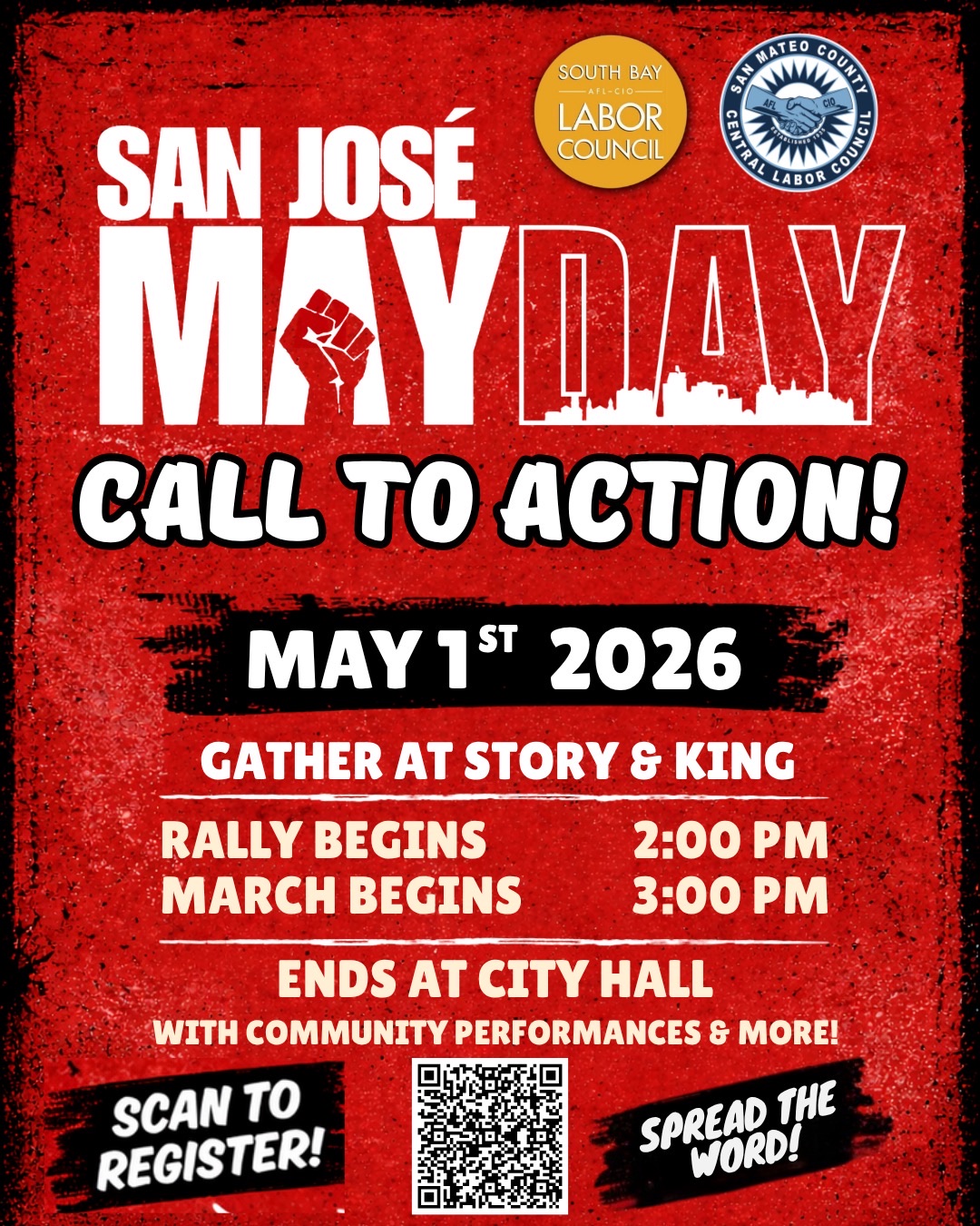 San Jose Mayday - May 1st 2026