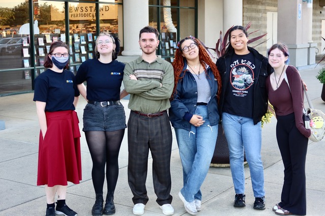 Dublin Half Price Books workers celebrate their union organizing victory in 2024
