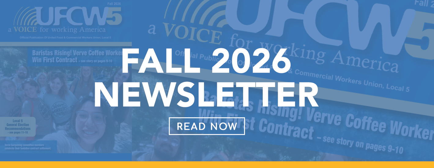 UFCW5 Fall Newsletter 2026